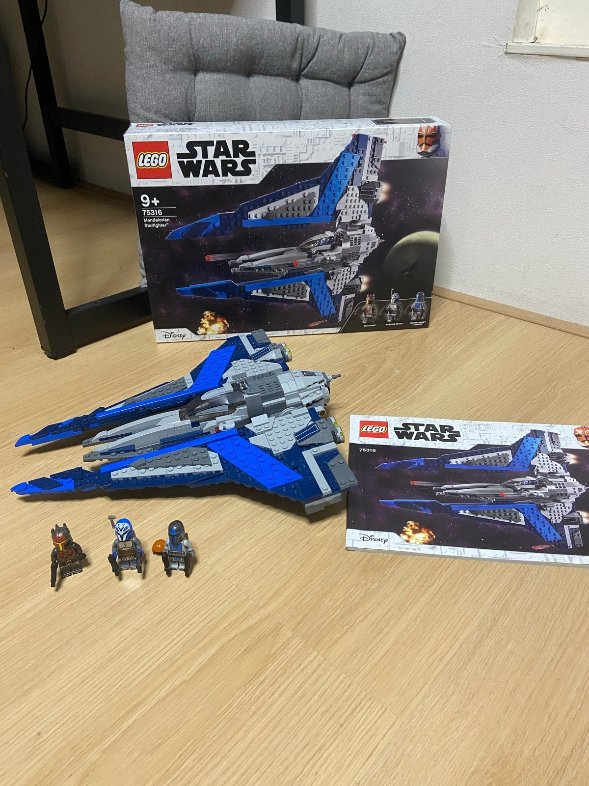 Lego Star Wars 75316 Mandalorian Starfighter, Kinderen en Baby's, Inclusief instructies, Star Wars, Lego, Ophalen of Verzenden