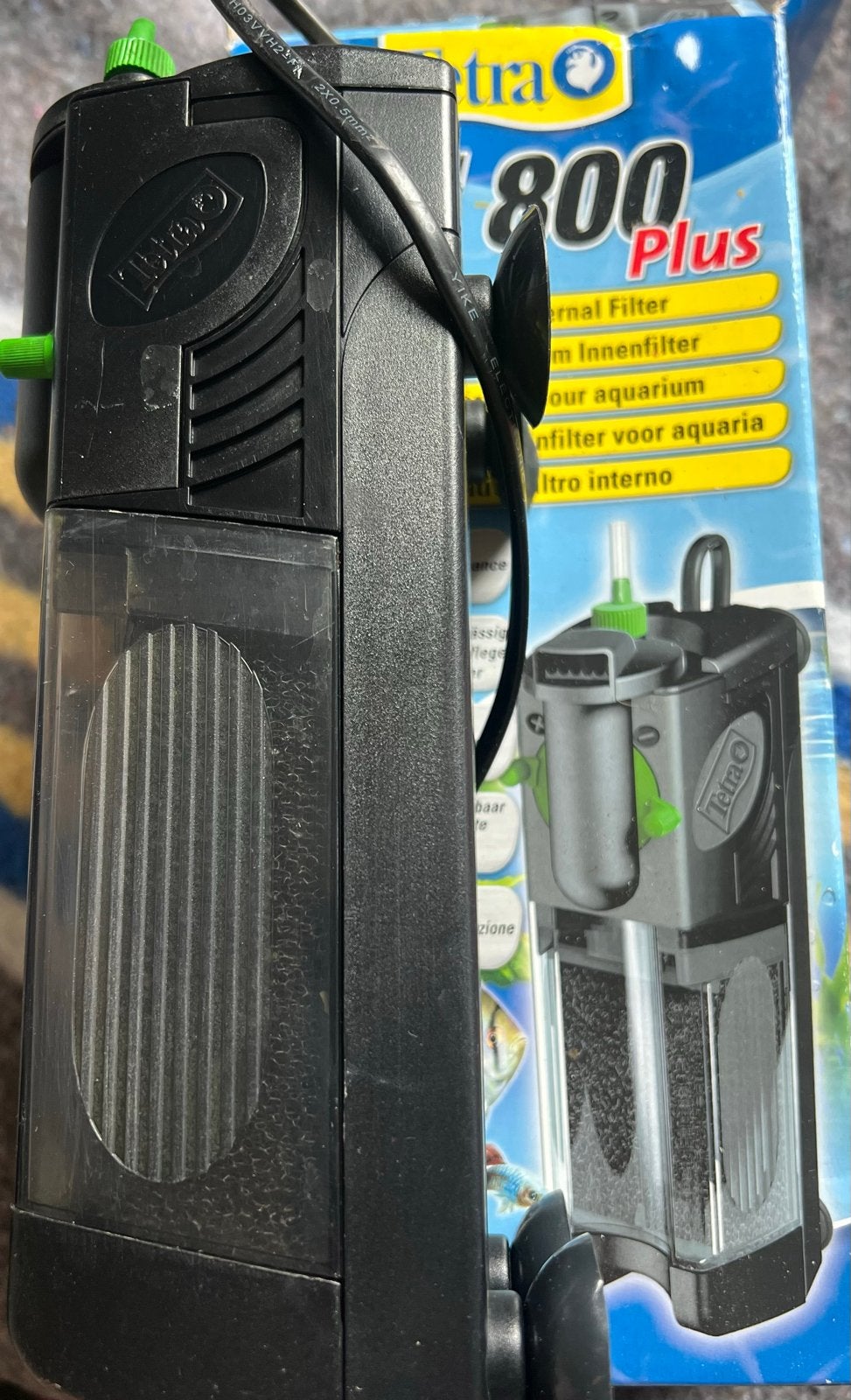 Tetra in 800 plus aquarium filter 80-150liter, Dieren en Toebehoren, Ophalen of Verzenden, Zo goed als nieuw