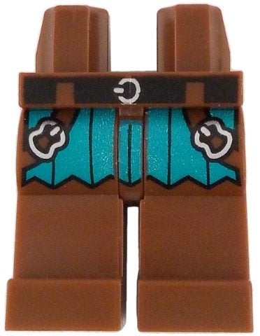 Lego Castle Minifigs Benen Hips and Legs with Black Belt, Lego, Nieuw, Ophalen of Verzenden, Losse stenen