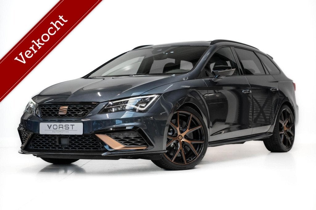 Seat Leon ST 2.0 TSI 4DRIVE CUPRA R Carbon Beats Pano Vol, Auto's, Seat, Automaat, 15 km/l, Gebruikt, 1984 cc