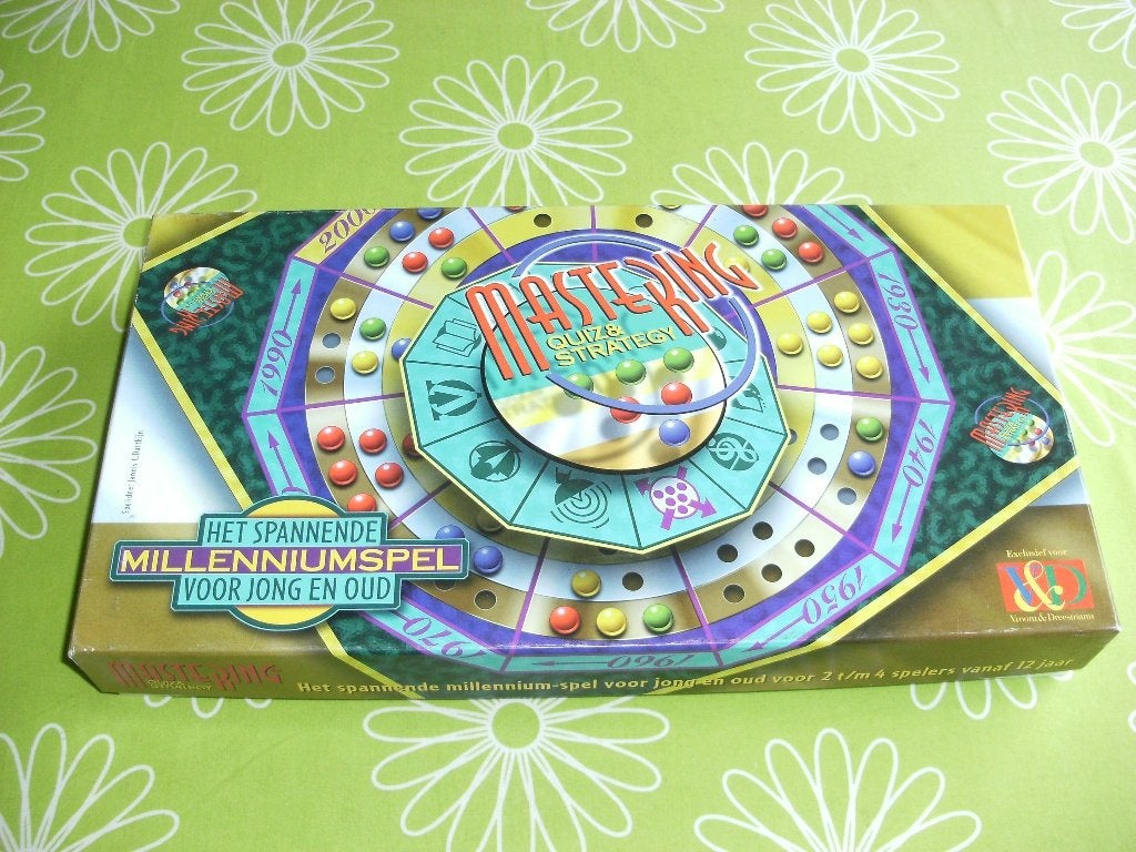 Mastering Quiz & Strategy spel - V&D, Hobby en Vrije tijd, Een of twee spelers, Ophalen of Verzenden, Zo goed als nieuw