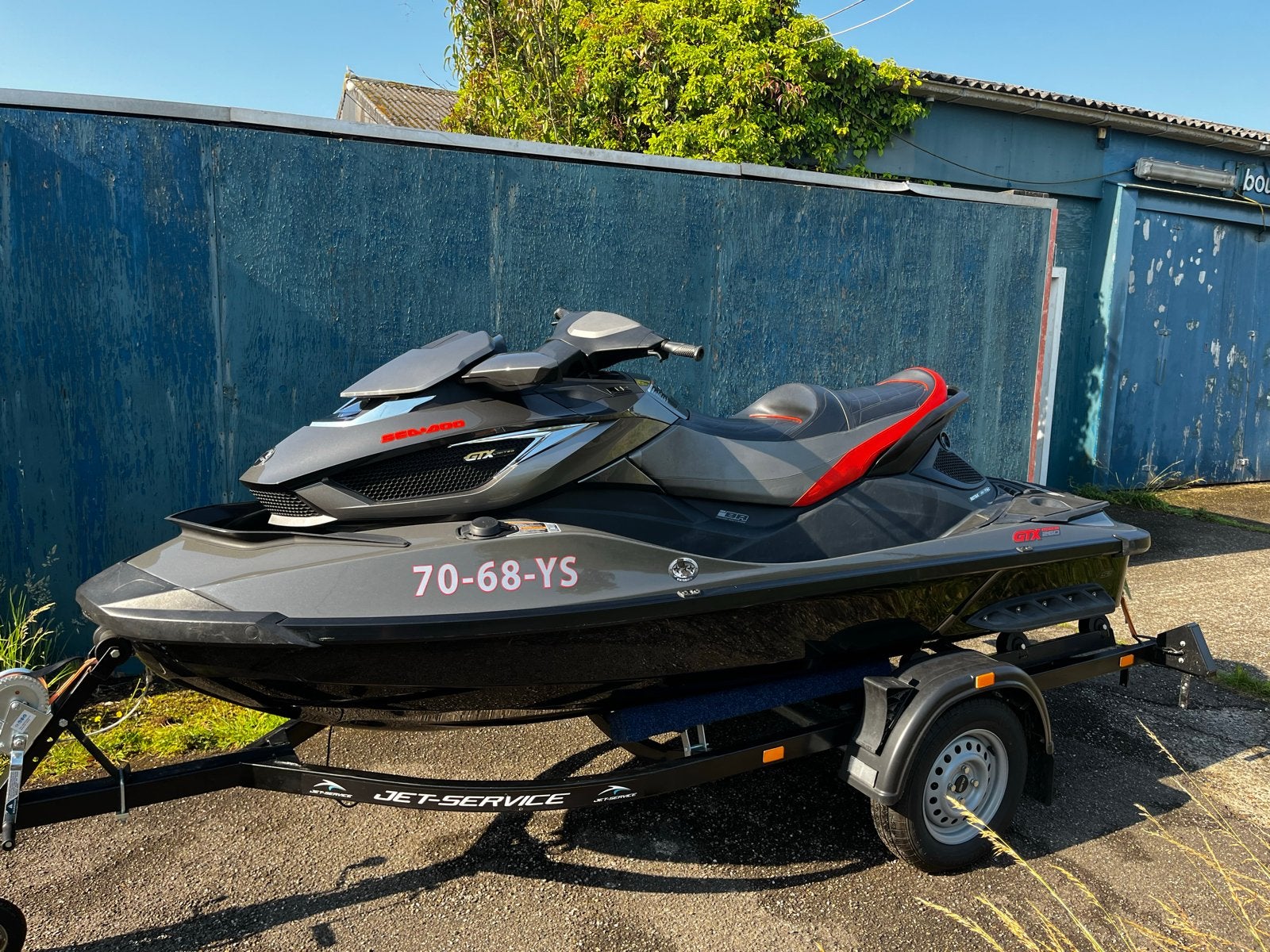 Sea-Doo GTX 260 Limited (33 uur) met trailer, Watersport en Boten, Jetski's en Waterscooters, Ophalen, Gebruikt, Benzine, 200 pk of meer