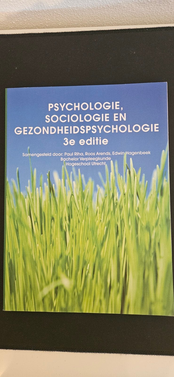 Psychologie, Sociologie en Gezondheidspsychologie 3e editie, Paul Riha, Roos Arends, Edwin Hagenbeek, Nieuw, Gamma, HBO