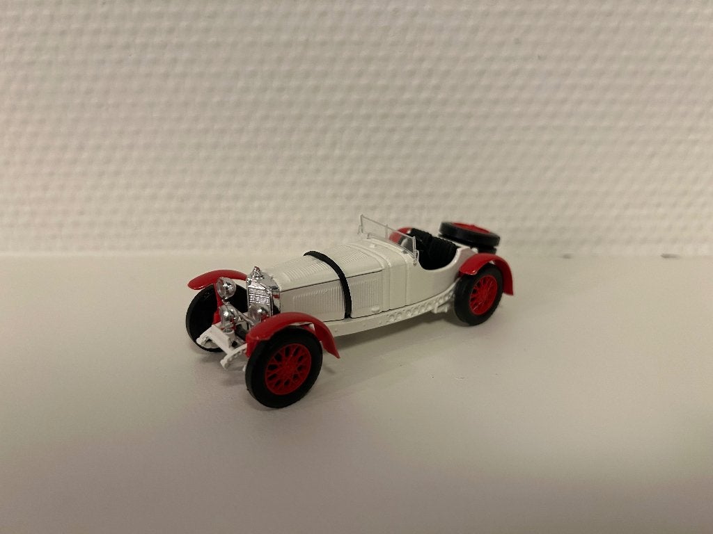 Mercedes SSKL 1931 Solido 1:43, Ophalen of Verzenden, Zo goed als nieuw, Auto, Solido