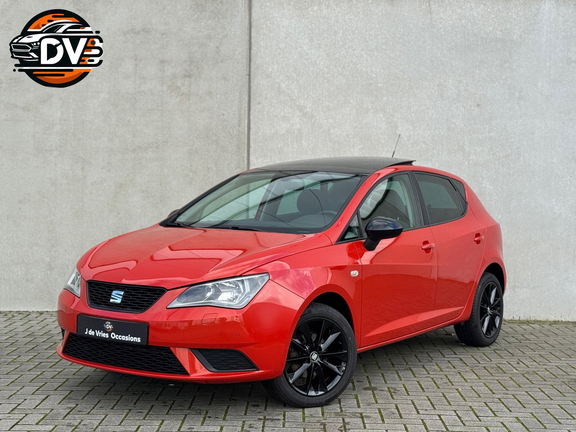 SEAT Ibiza 1.2 TSI Black edition CRUISE STL VERW PDC VOOR AC, Auto's, 86 pk, 4 cilinders, 990 kg, Ibiza