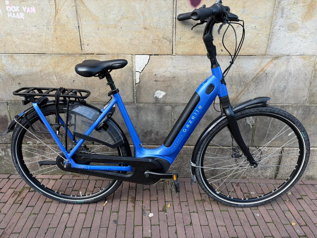 Gazelle grenoble c8 elektrische dames fiets 53cm, 53 tot 56 cm, Ophalen of Verzenden, Zo goed als nieuw, Gazelle