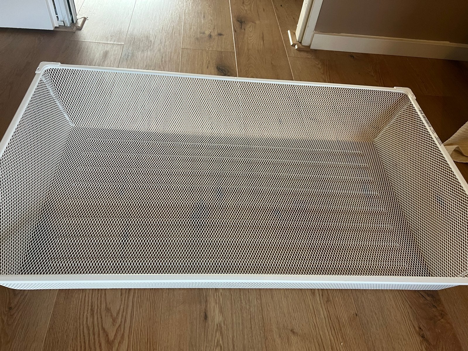 IKEA Boaxel fijndraadmand (4x) met rails, Huis en Inrichting, Ophalen, Zo goed als nieuw