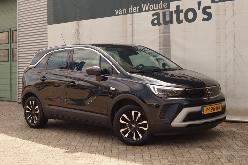 Opel Crossland 1.5 CDTi 110pk Business Elegance -LEER-NAVI-E, Auto's, Voorwielaandrijving, Dealer onderhouden, 840 kg, Gebruikt