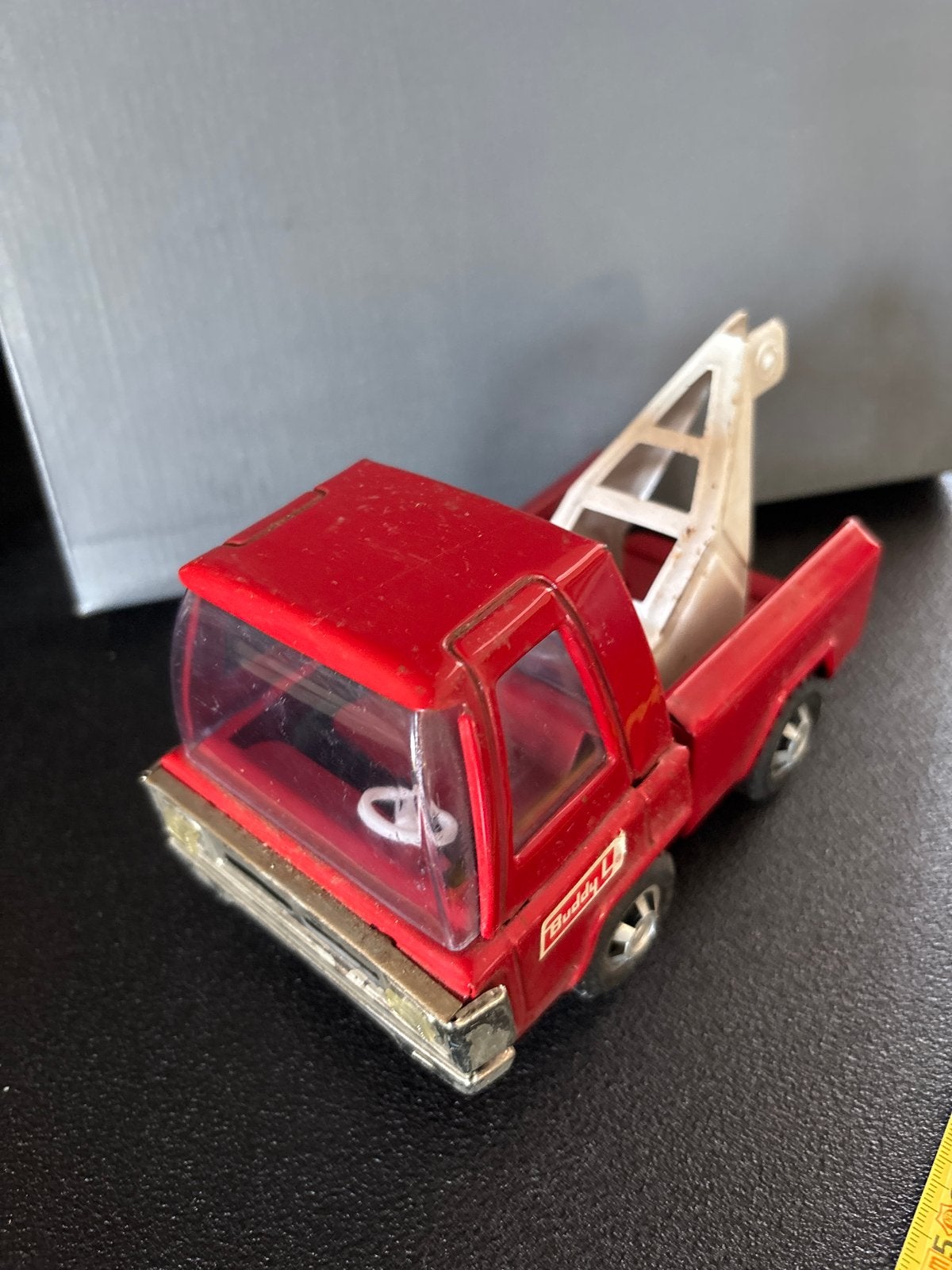 Vintage Buddy L Sleepy Eye Takelwagen Rood, Ophalen of Verzenden, Gebruikt