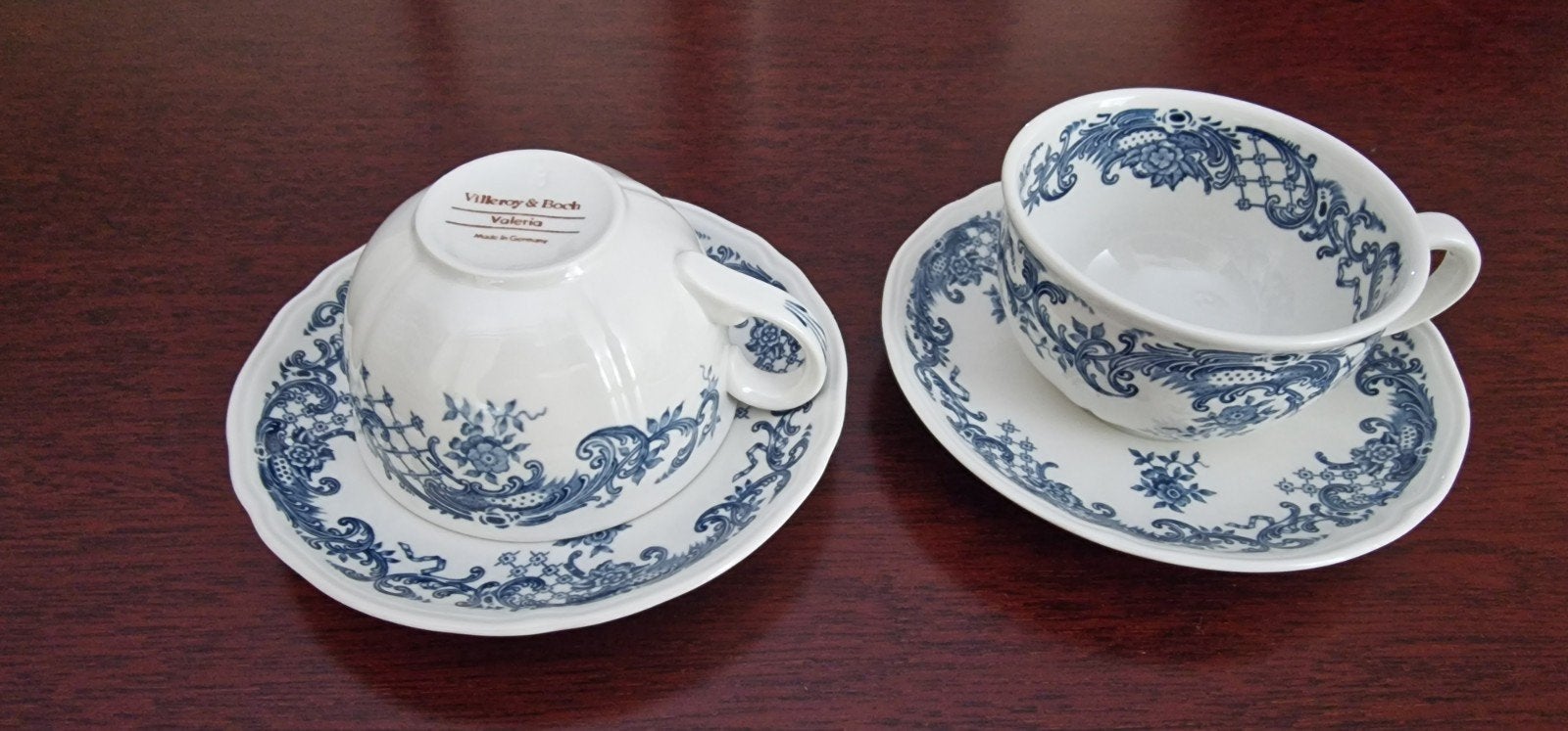 Villeroy & Boch Valeria kop en schotel set (2 stuks), Antiek en Kunst, Ophalen