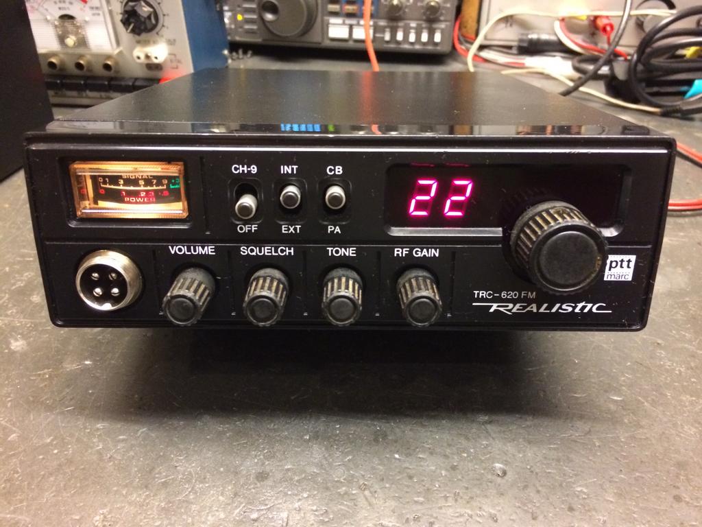 27 mc realistic 22 ch pr incl vzk, Ophalen of Verzenden, Zender en Ontvanger