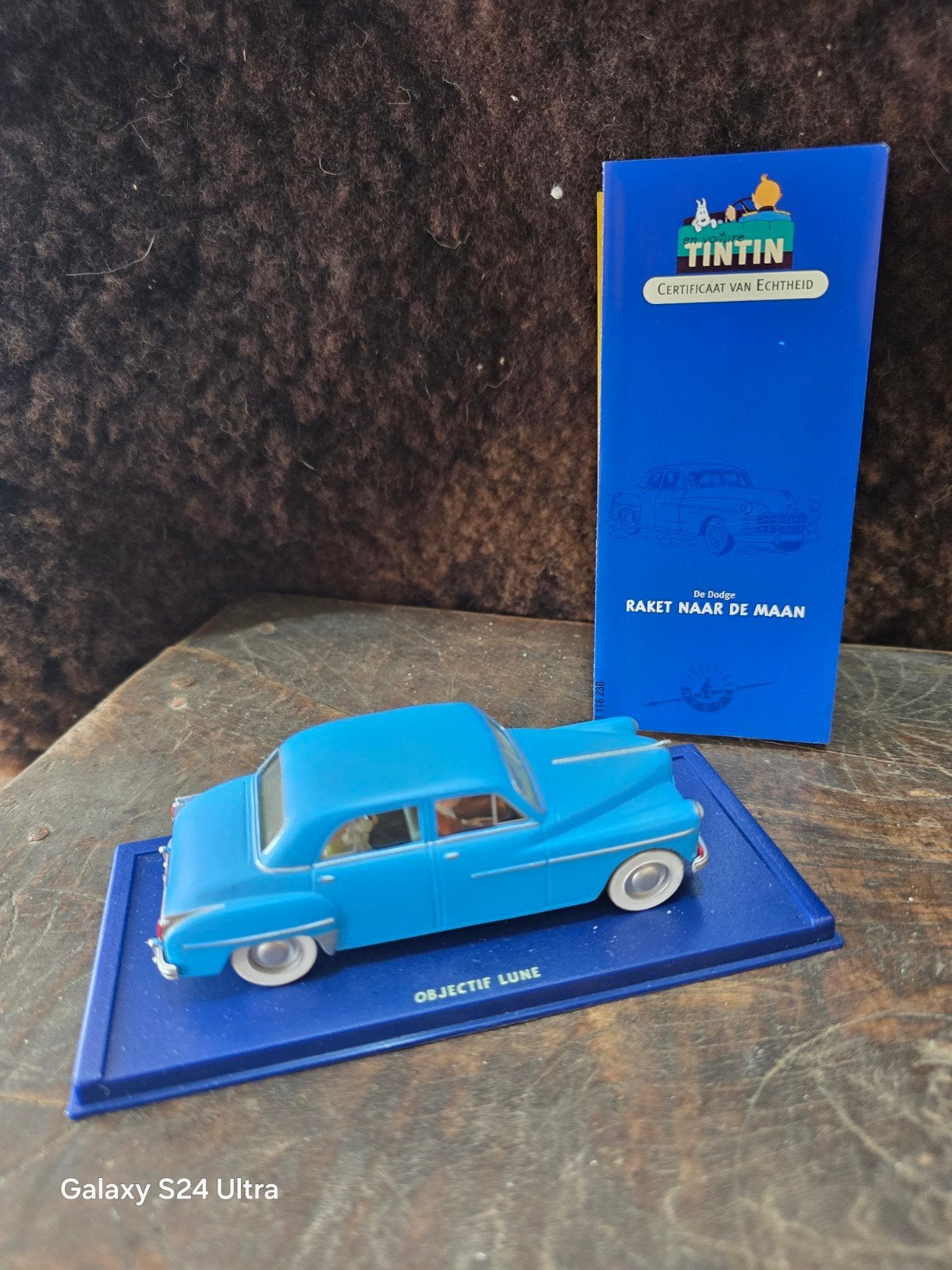 C1 > Dodge Coronet uit het Kuifje-album Raket naar de Maan, Ophalen of Verzenden, Auto, Overige merken