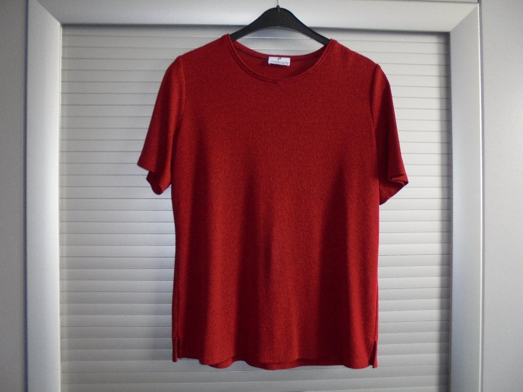 frankwalder shirt maat 44 rood, Maat 42/44 (L), Ophalen of Verzenden, Zo goed als nieuw, Korte mouw