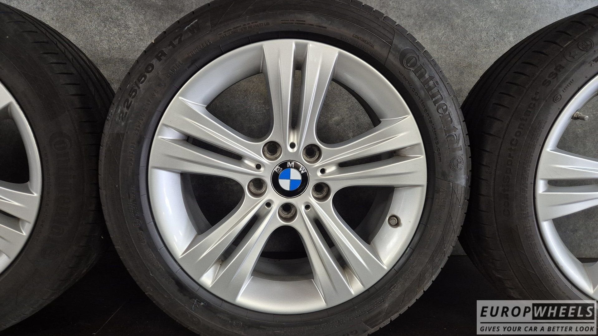 17 Inch BMW Velgen 3 Serie F30 F31 4 Serie F32 F33 F36 392, Gebruikt, -, -, Banden en Velgen