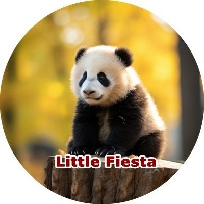 lf17 icing frosting panda 20cm eetbare taart plaat print, Ophalen of Verzenden, Nieuw, Taarten, Bakvorm