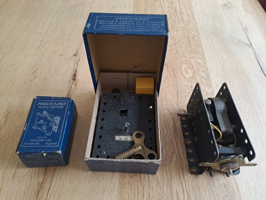Meccano motoren, Ophalen of Verzenden