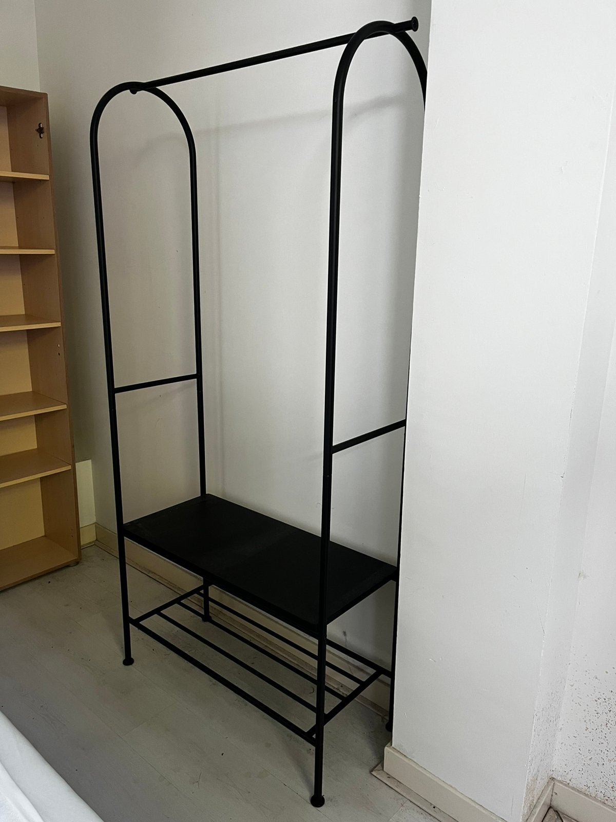 Kledingrek Grafjallet Ikea, Zo goed als nieuw, Minder dan 100 cm, Metaal, Ophalen