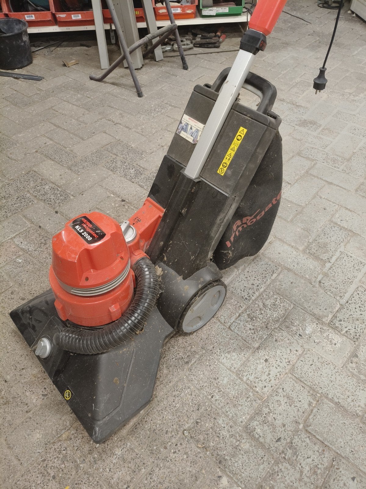ikra  Bladblazer/Zuiger, Ophalen, Gebruikt, Met opvangzak, IKRA Mogatec