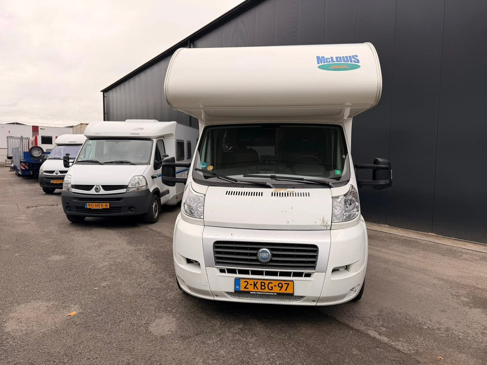 Fiat Ducato MC Louis Alkoof 5 person (bj 2007), Alkoof, Buitenlamp, Bedrijf, Fiat