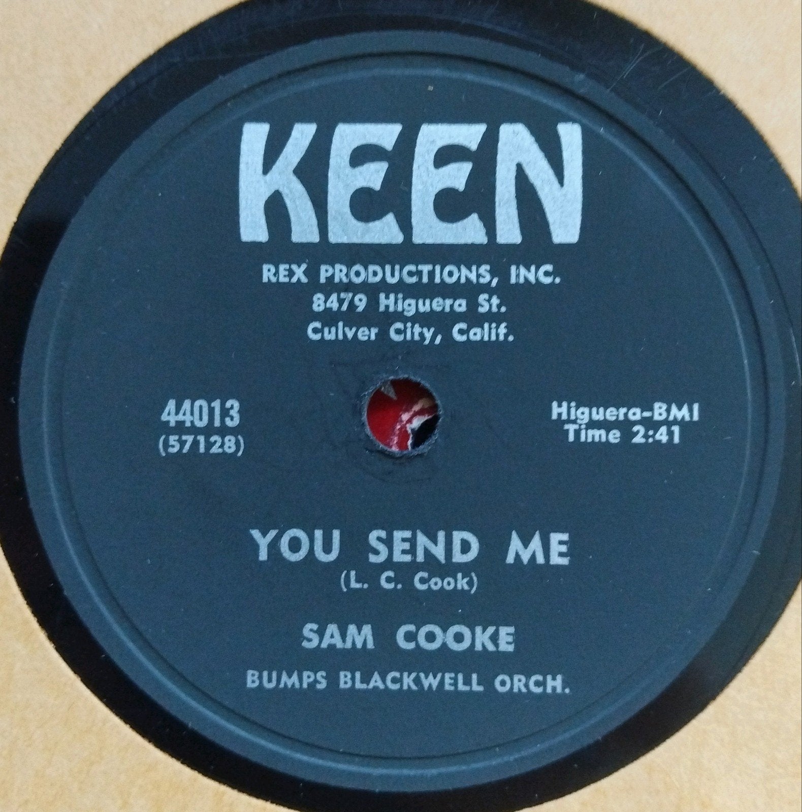 Sam Cooke - You send me 78RPM, Ophalen of Verzenden, Gebruikt, 10 inch