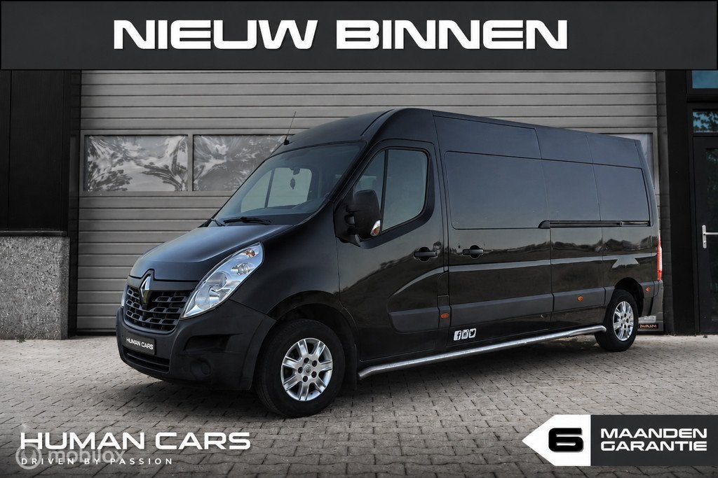 Renault Master bestel T35 2.3 dCi L3H3 Dubbele cabine camera, Auto's, 13 km/l, Achterwielaandrijving, Gebruikt, Euro 6