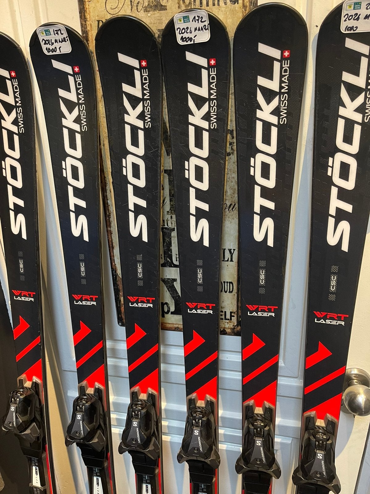 Unike 2026 maart/mei PRODUCTIE !! 172cm STÖCKLI LASER WRT, Overige merken, 160 tot 180 cm, Stockli, Ophalen of Verzenden