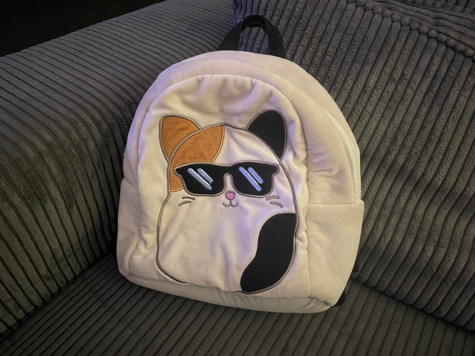 Leuke tas squishmallows rugtas van kat / poes beige, Sieraden, Tassen en Uiterlijk, Ophalen of Verzenden, Overige merken, Minder dan 30 cm