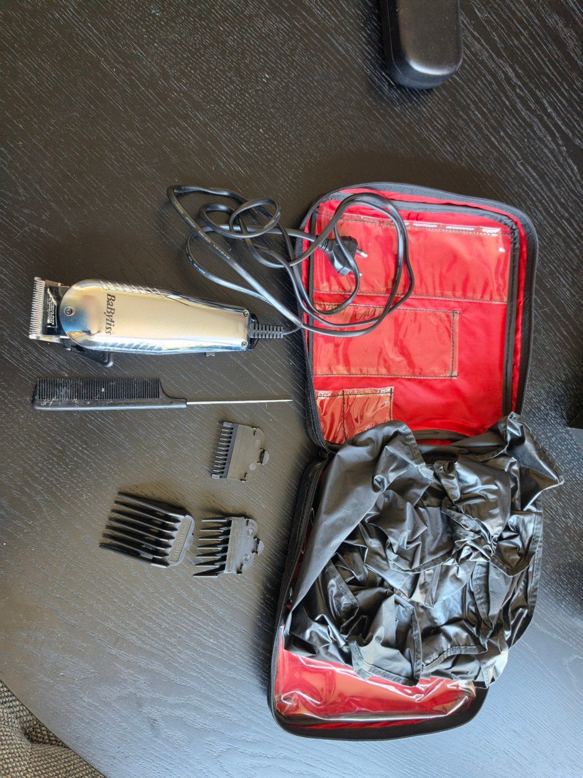 BaByliss Tondeuse Type 733/733L met accessoires, Ophalen of Verzenden, Gebruikt, Scheren en Epileren