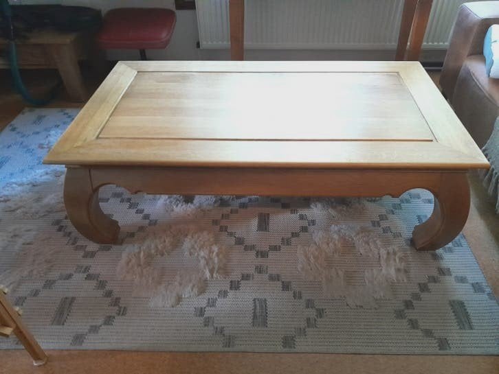 Opium Salontafel - kan evt bezorgen., Huis en Inrichting, Ophalen of Verzenden, Zo goed als nieuw, Rechthoekig, 50 tot 100 cm