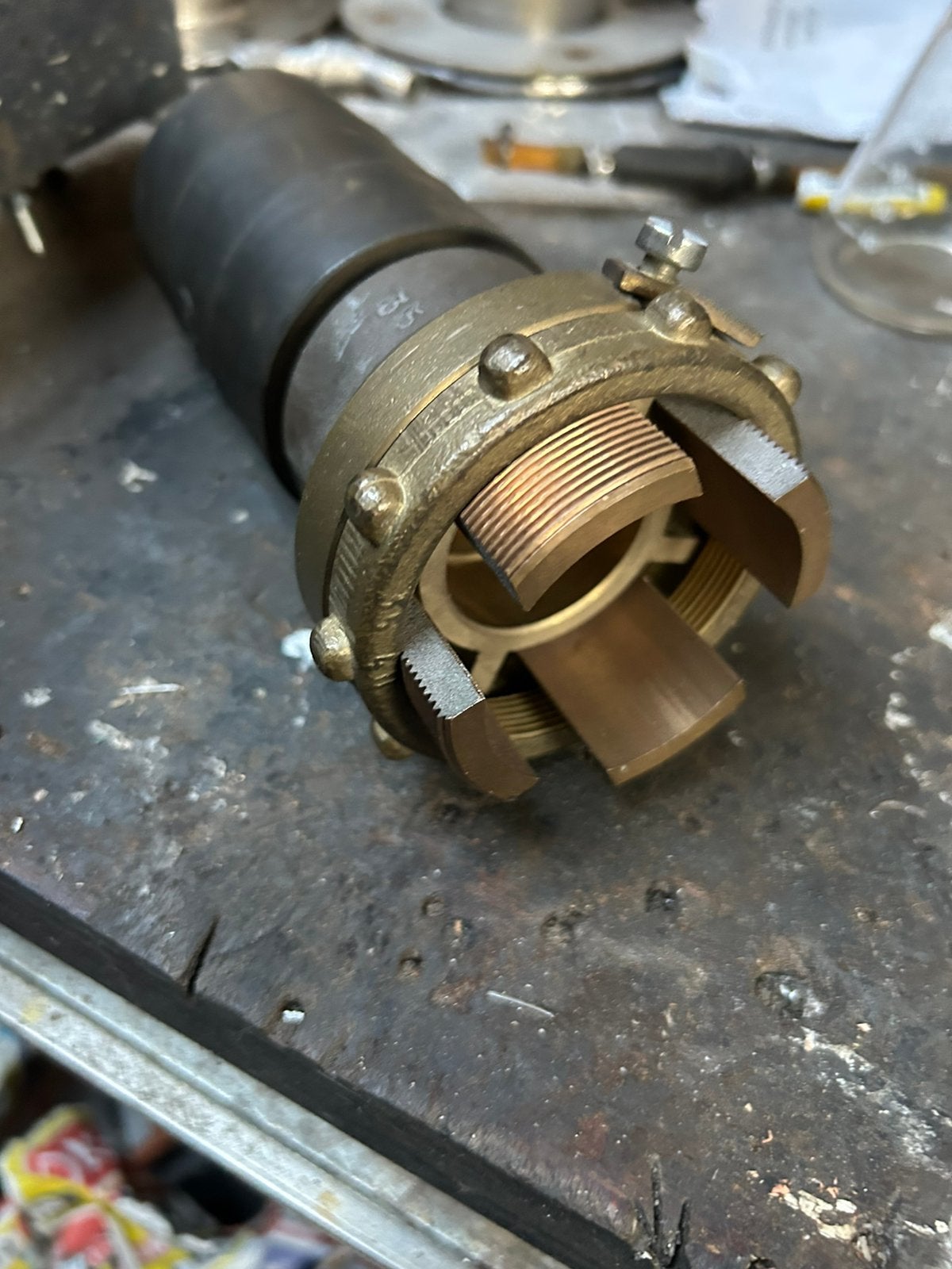 Schroefas afdichting vetus 35mm as nieuw, Ophalen of Verzenden, Nieuw, Motor en Techniek, Zeilboot of Motorboot