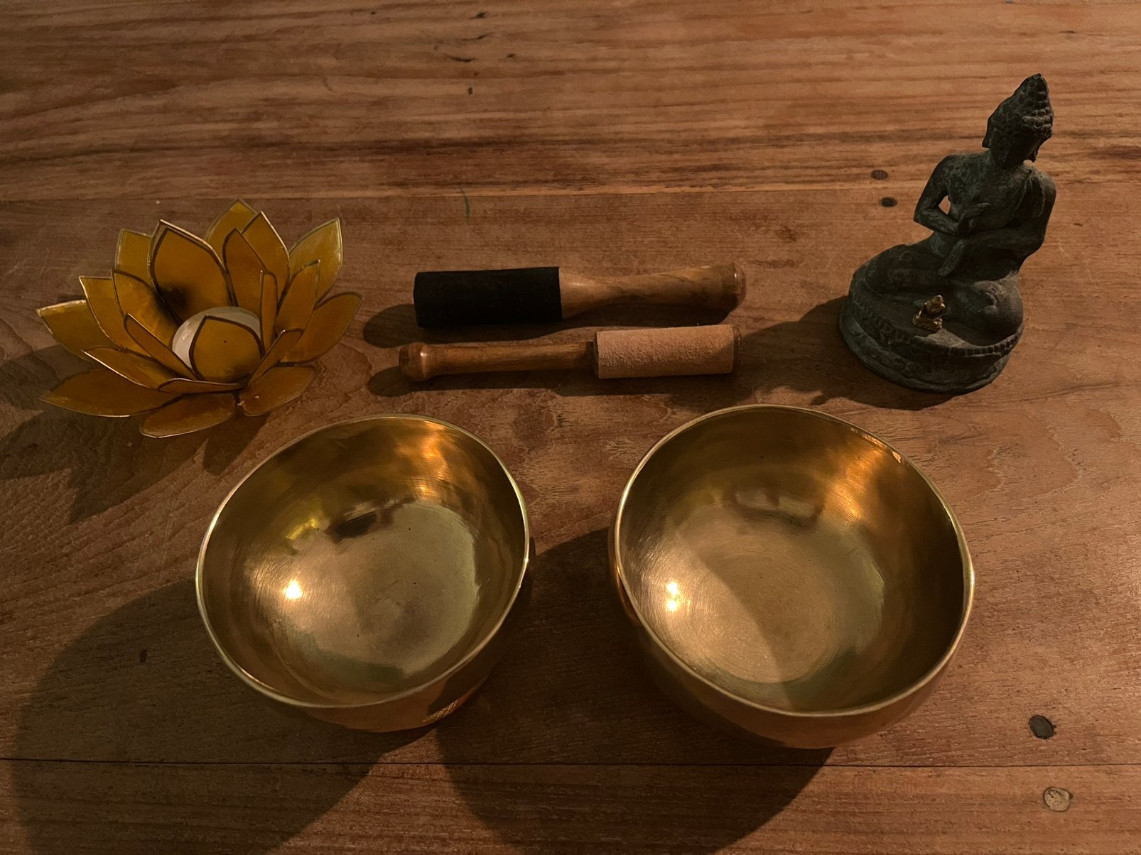 Harmonieus Klankschalen Duo, Ophalen of Verzenden, Zo goed als nieuw, Melodische percussie