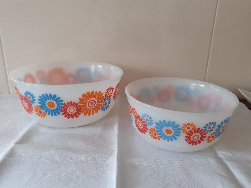 Vintage Schott Zwiesel Jena glas vuurvaste schalen-set, Ophalen of Verzenden, Huis en Inrichting