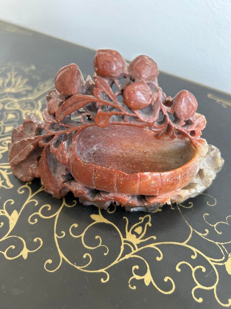 Chinese spekstenen penseelwaspot, Ophalen of Verzenden