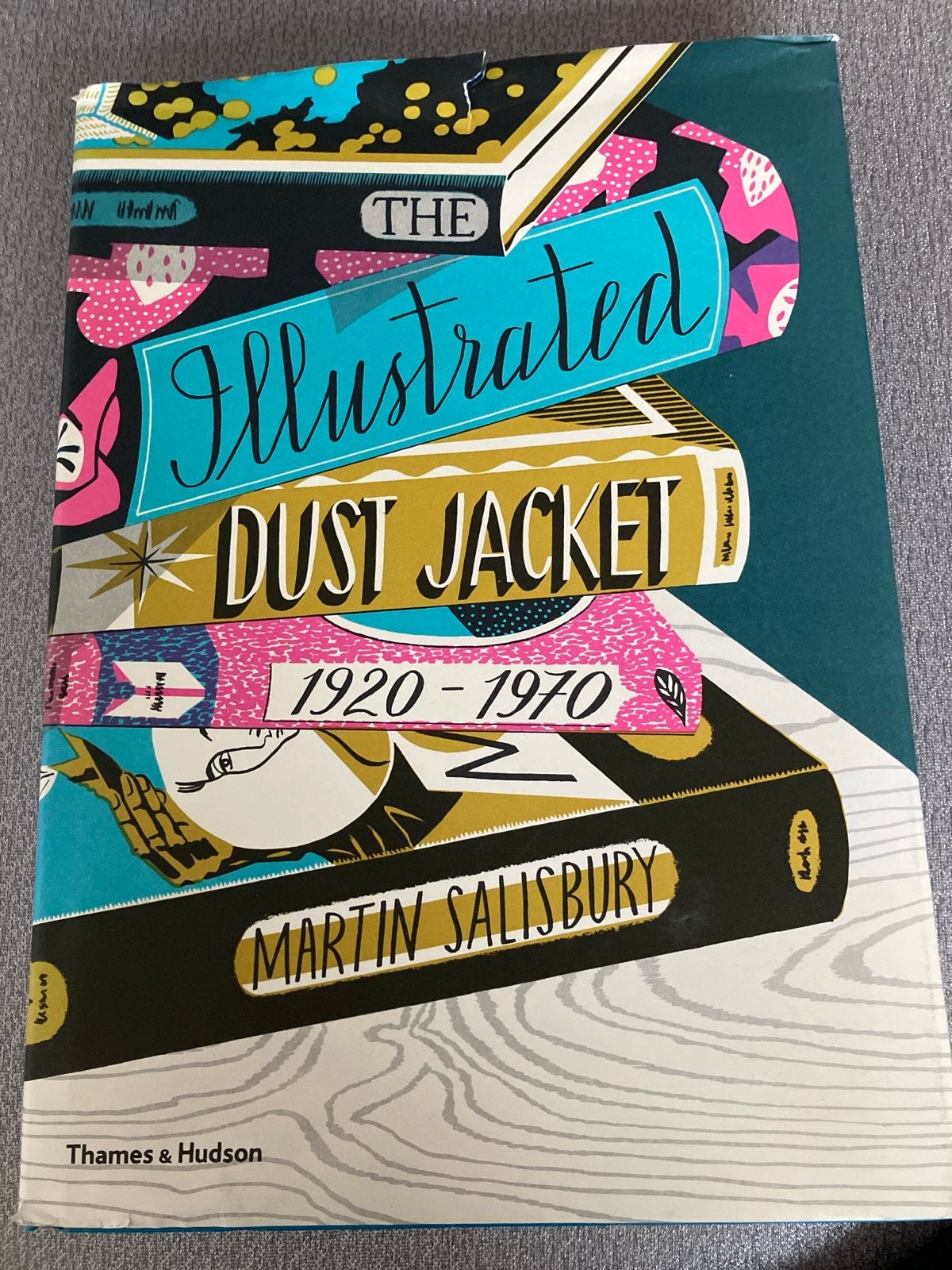 The Illustrated Dust Jacket 1920-1970 - Martin Salisbury, Ophalen of Verzenden, Zo goed als nieuw, Europa overig