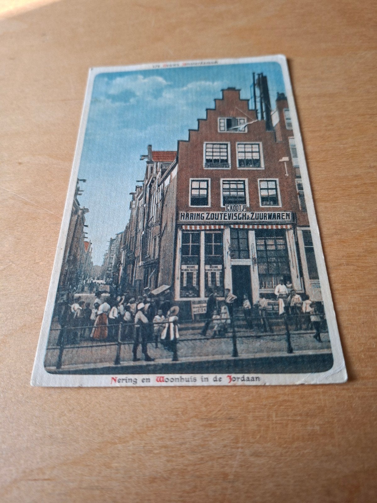 amsterdam  Nering en Woonhuis in de Jordaan, Ophalen of Verzenden, 1920 tot 1940, Ongelopen, Noord-Holland
