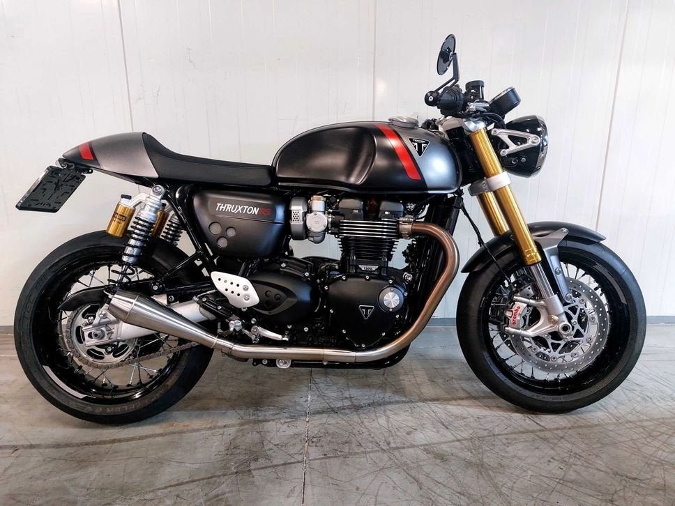 TRIUMPH THRUXTON RS (bj 2022), Motoren, 2 cilinders, Motorrijbewijs A, Bedrijf, Onbekend