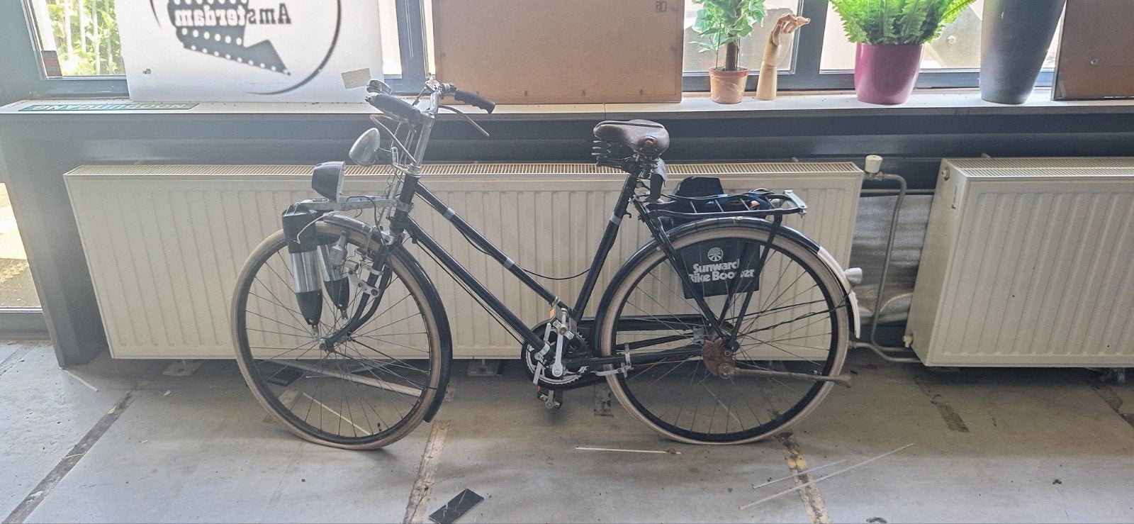 Voorloper elektrische fiets., Ophalen, Gebruikt