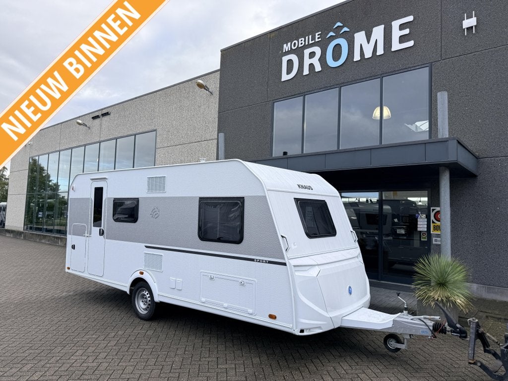 Knaus Sport 500 QDK Stapelbedden 2026, Caravans en Kamperen, Bedrijf, 5 tot 6 meter, Knaus, 1250 - 1500 kg