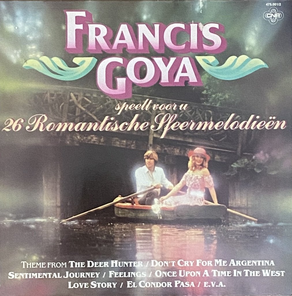 Framcis Goya - 26 Romantische Sfeermelodieen. @1979, Europees, Inclusief binnenhoes, Ophalen of Verzenden, 12 inch