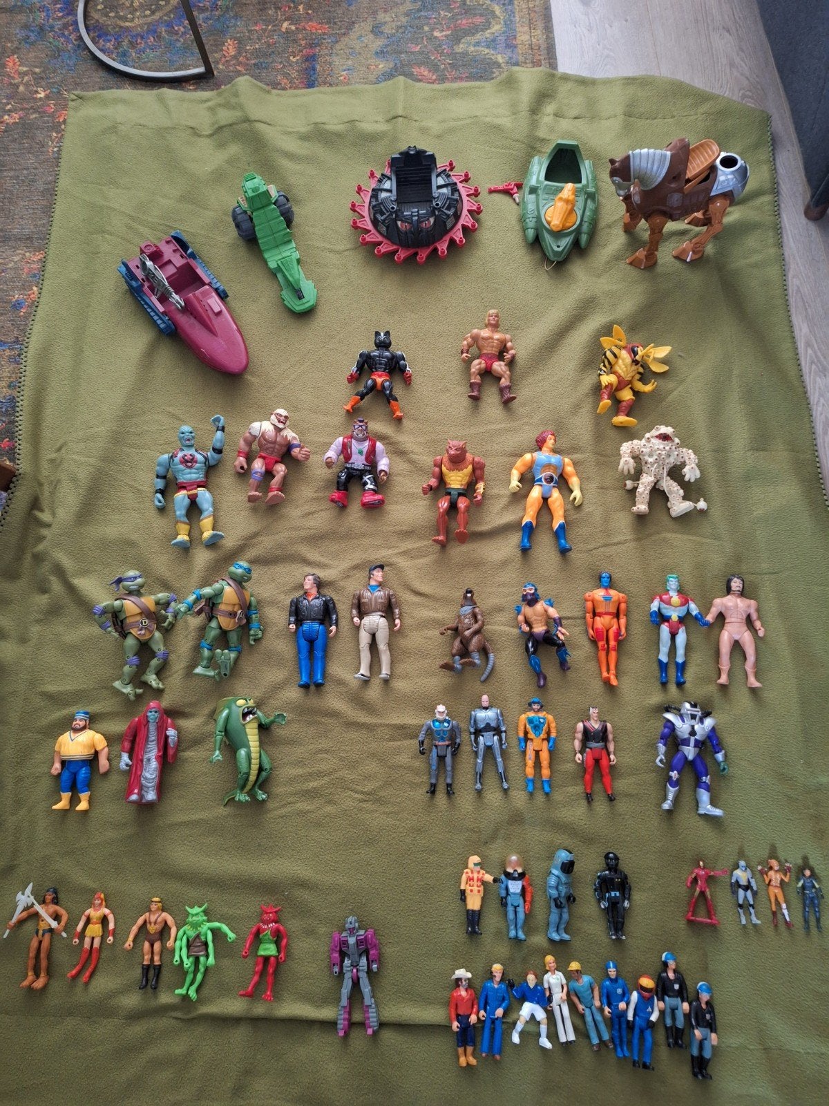 Vintage actiefiguren Collectie, Ophalen of Verzenden, Gebruikt