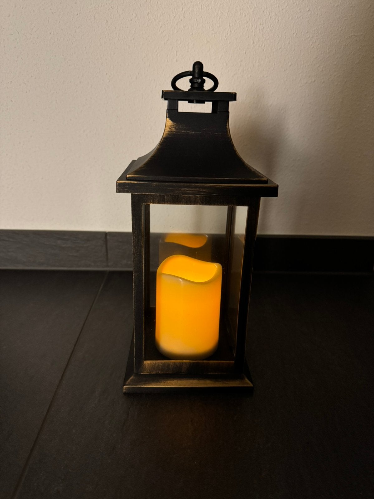 Lantaarn voor binnen met verlichting, Ophalen of Verzenden, Zo goed als nieuw, Lantaarn