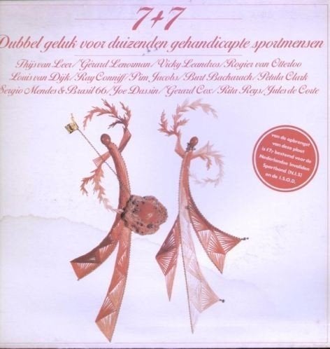 LP Diverse Artiesten - 7+7 Dubbel Geluk, LP, Pop, Beschermende buitenhoes, Ophalen of Verzenden
