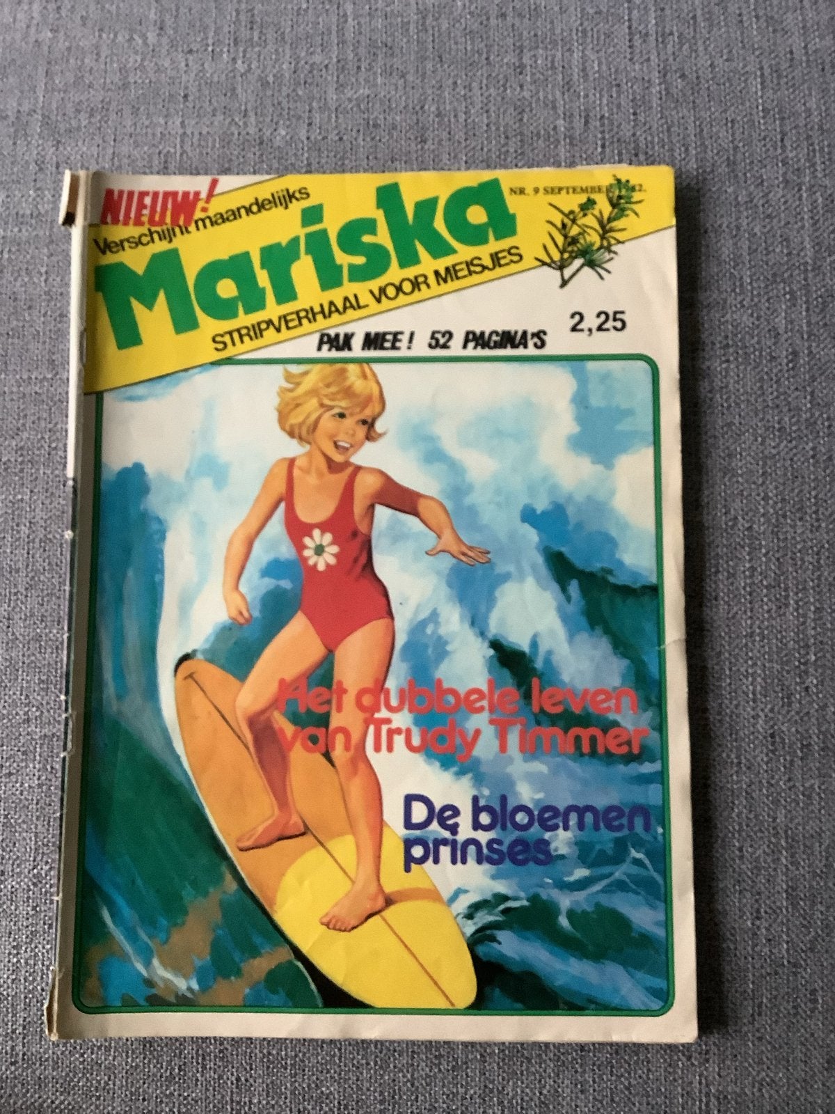 Mariska stripboek nr. 9 (september 1982) - Trudy Timmer, Boeken, Stripboeken, Eén stripboek, Ophalen of Verzenden, Gelezen