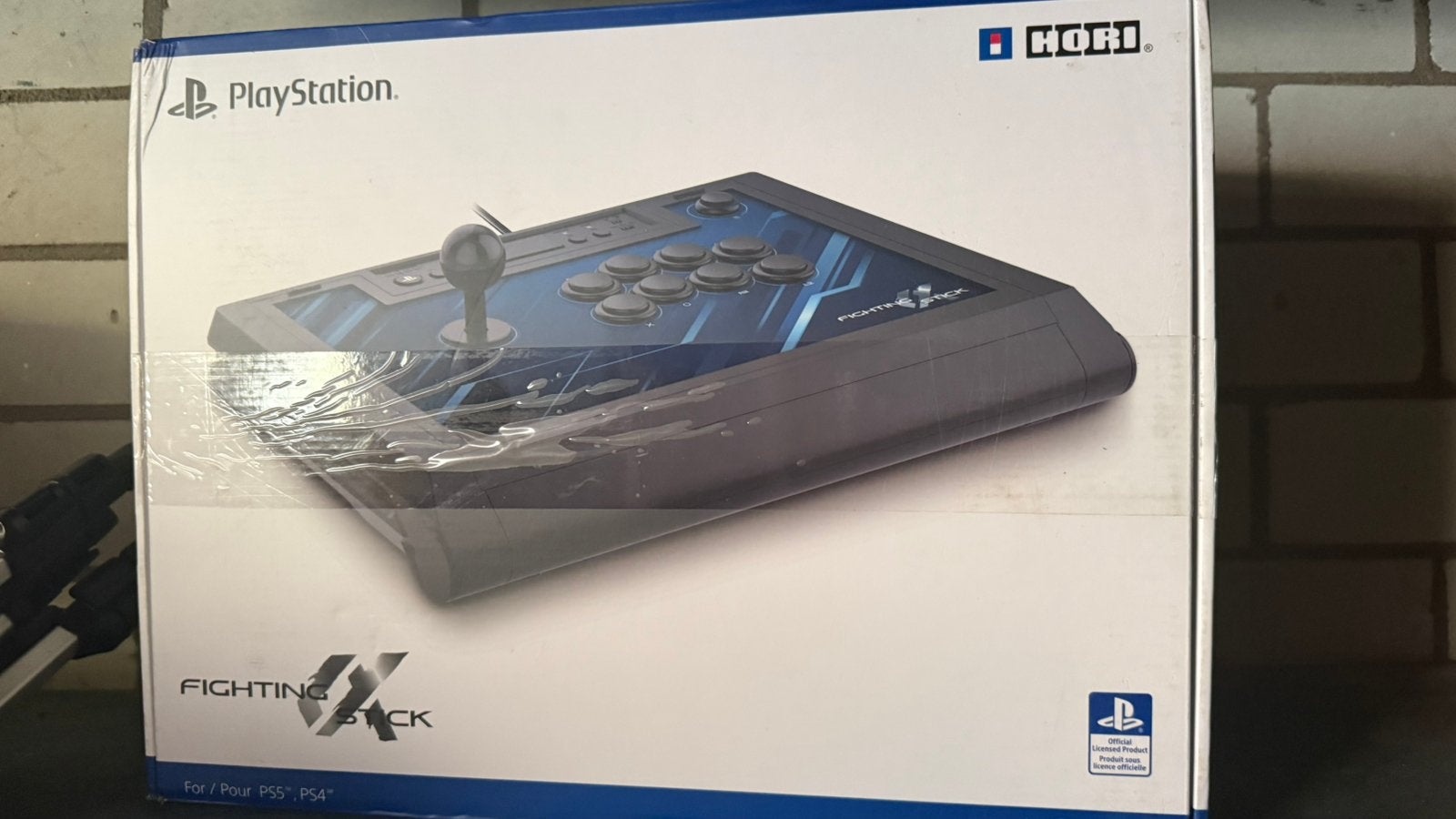 HORI Fighting Stick Alpha PS5/PS4 – gebruikt, Spelcomputers en Games, Ophalen of Verzenden, Gebruikt, PlayStation 1