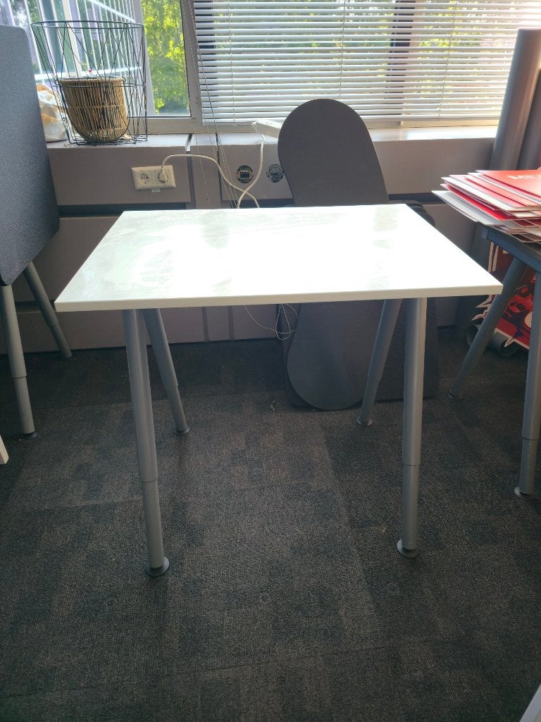 (meerdere) IKEA Galant Bureau's 80x60 evt incl bureaustoel, Ophalen, Gebruikt, Hout, 80 cm