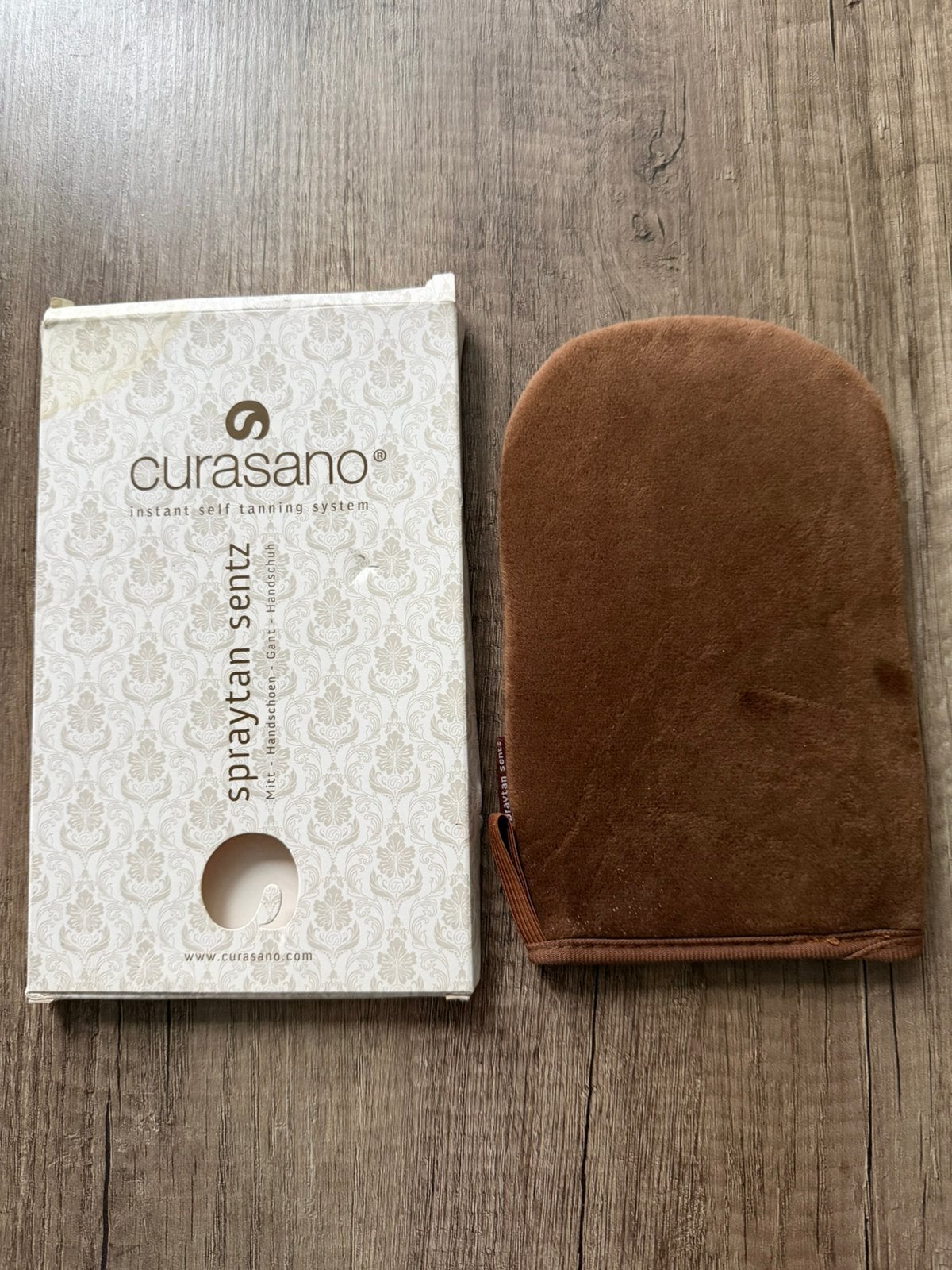 Nieuwe spray tan handschoen, Ophalen of Verzenden, Nieuw