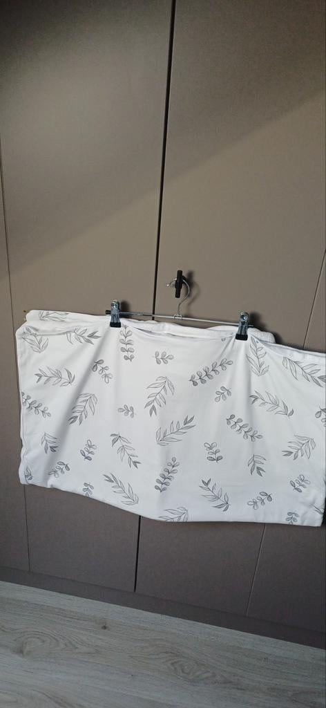 Ledikant deken Kleine Keutel met bladeren print, Ophalen of Verzenden, Zo goed als nieuw, Deken