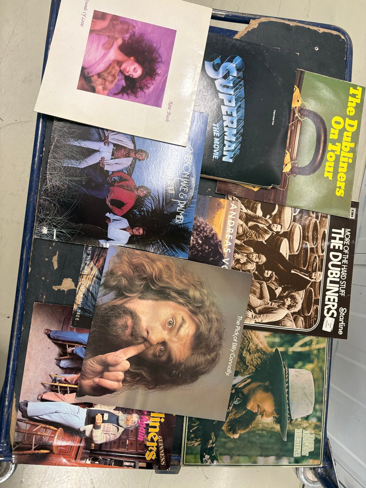 Grote Platencollectie: 125+ LP's (Pop, Film, Klassiek), Ophalen, Gebruikt, Overige formaten