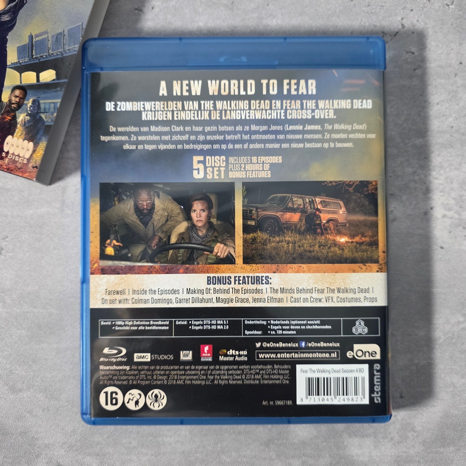 Fear The Walking Dead Seizoen 4 | Blu-ray Dvd 🇳🇱/🇺🇸, Cd's en Dvd's, Horror, Engels, Vanaf 16 jaar, Inclusief extra's