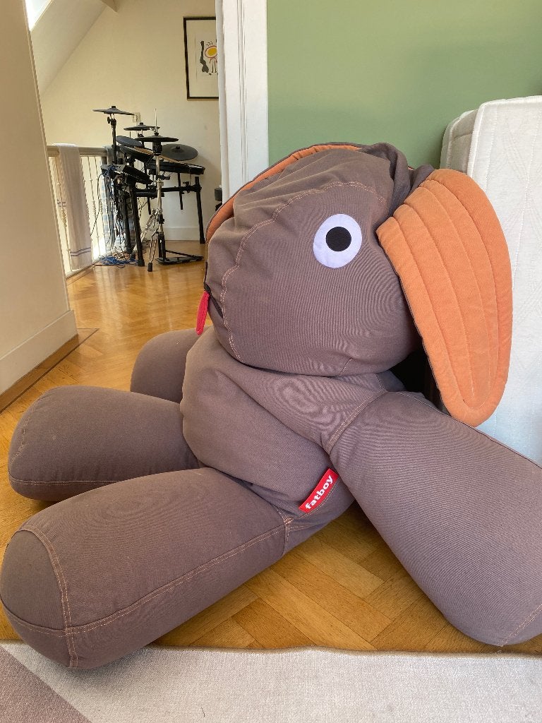 Fatboy zitzak teddy bean bag, Ophalen, Gebruikt, Bruin, Overige typen